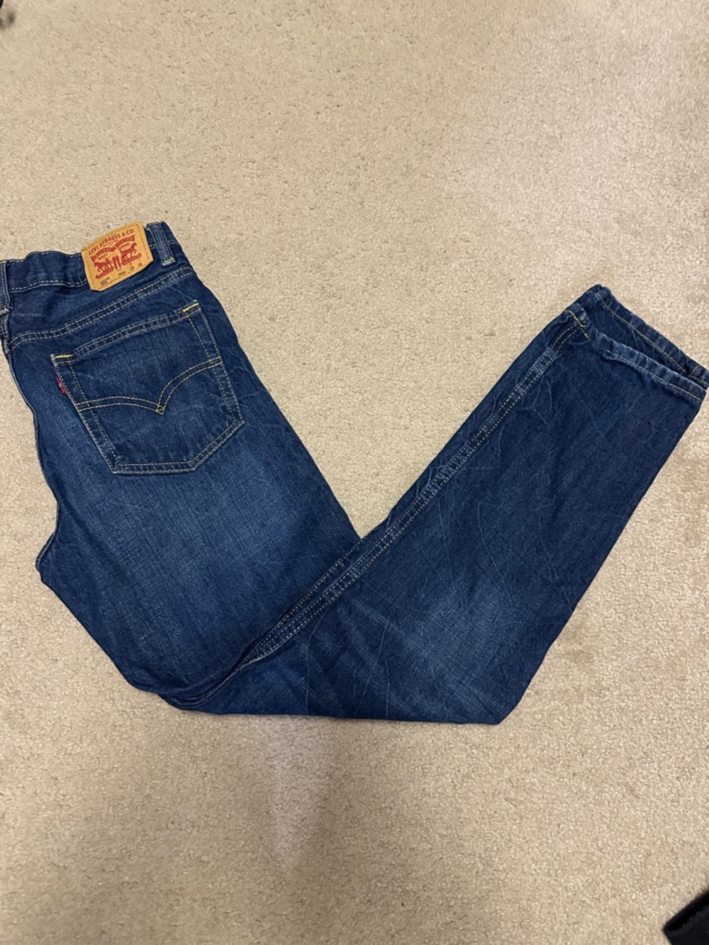 Levi's Kids Dark Blue Denim Jeans